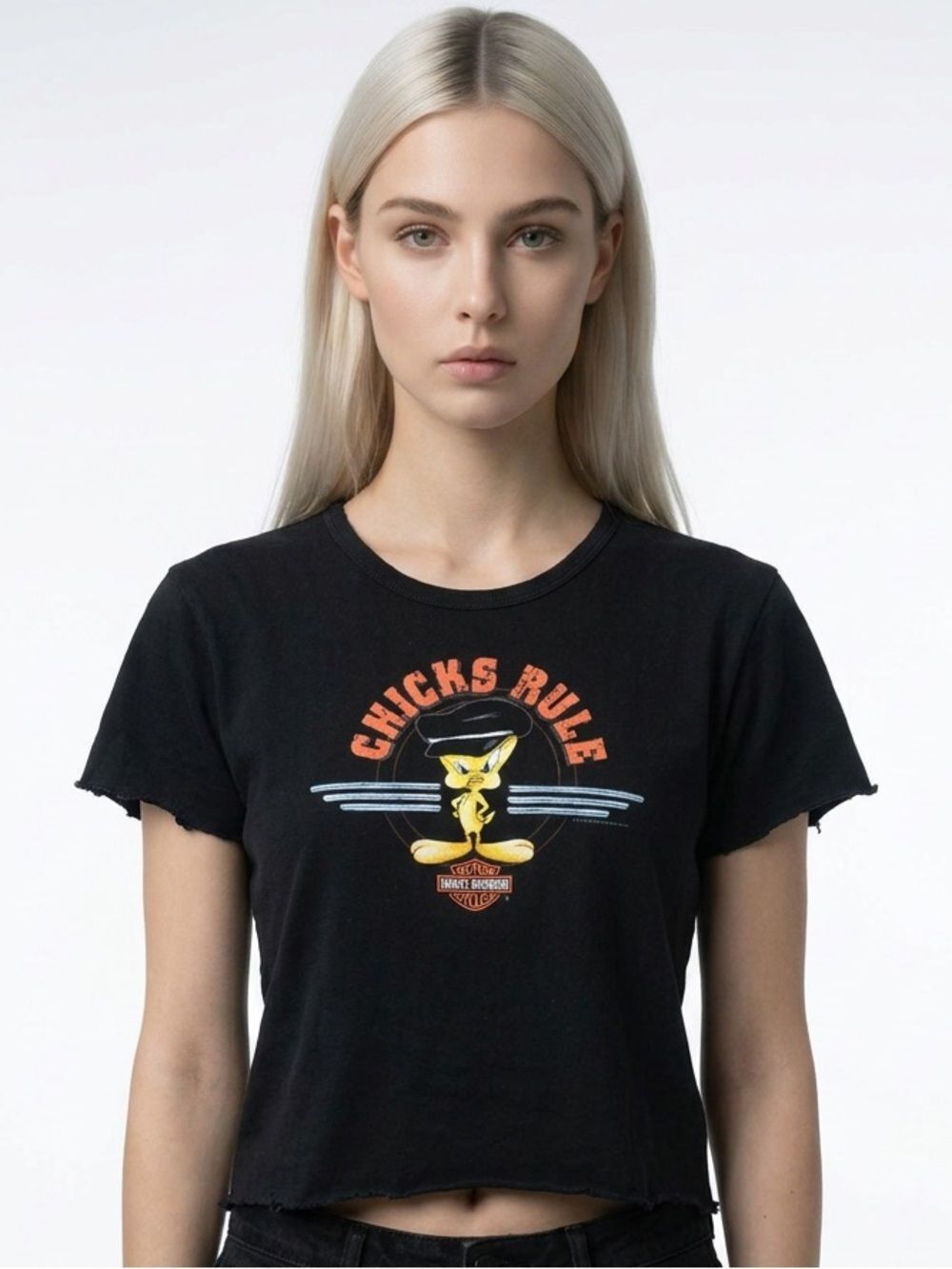 Harley Davidson | Chicks Rule Golden Gate Tee